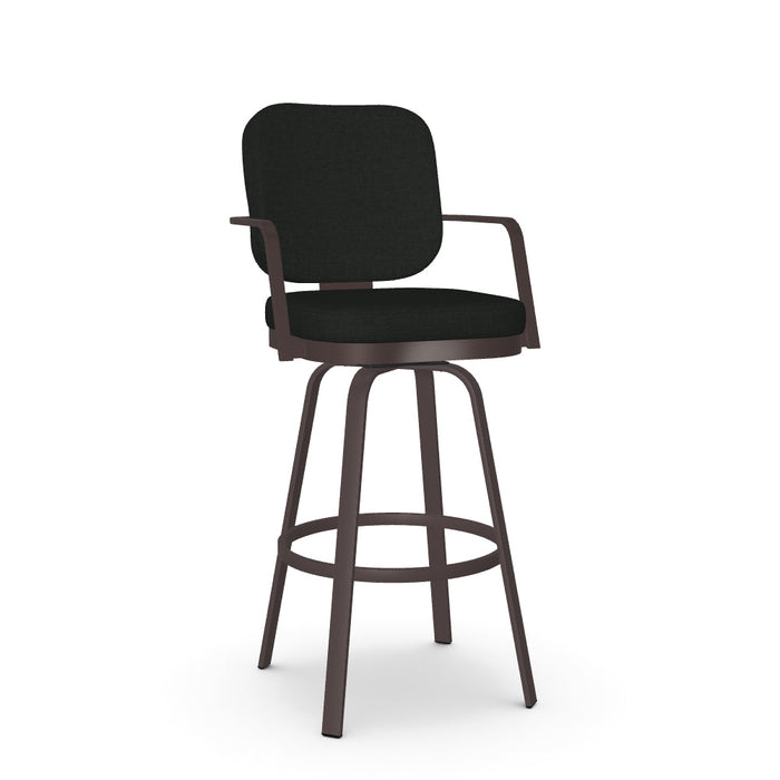 Dorsey Swivel Bar Stool -Upholstered