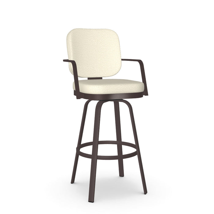 Dorsey Swivel Bar Stool -Upholstered