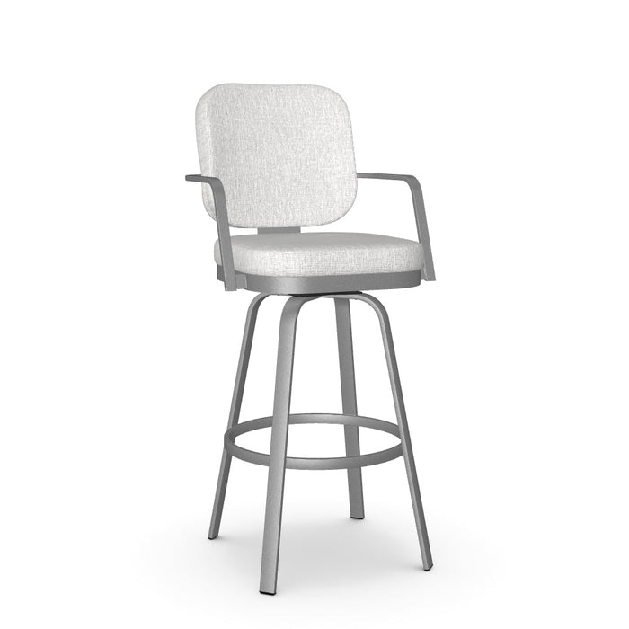 Dorsey Swivel Bar Stool -Upholstered