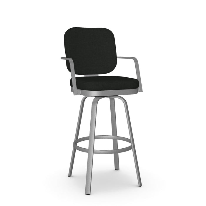 Dorsey Swivel Bar Stool -Upholstered