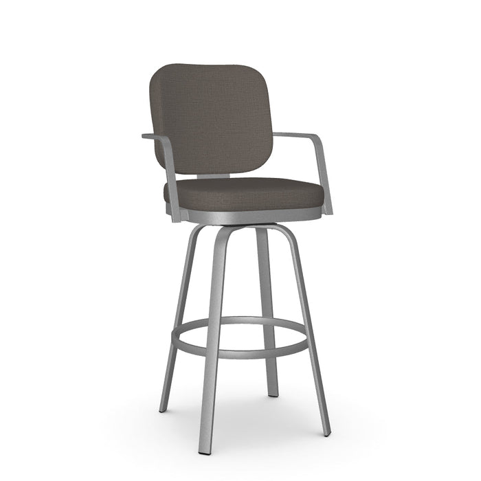 Dorsey Swivel Bar Stool -Upholstered