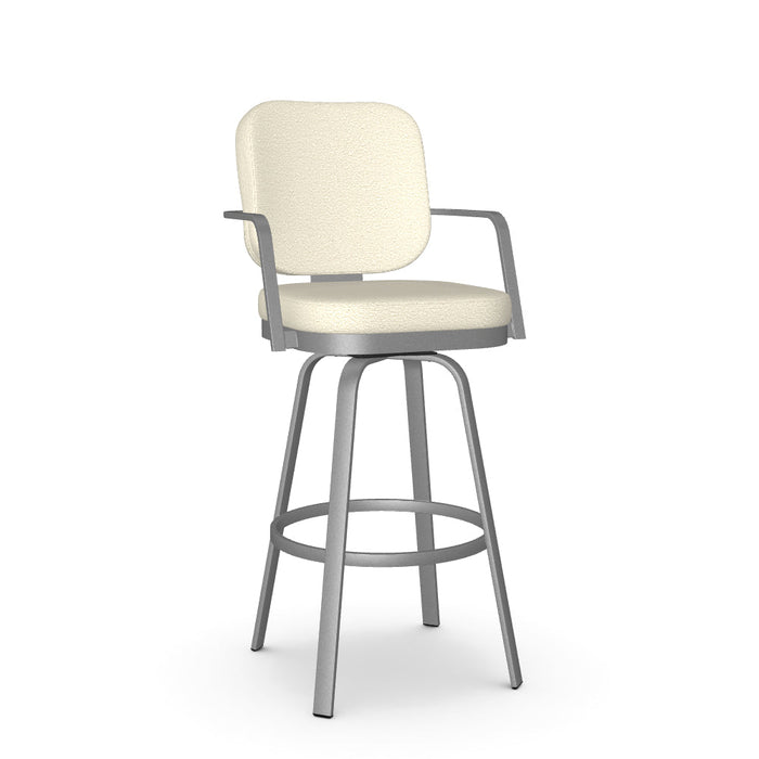 Dorsey Swivel Bar Stool -Upholstered