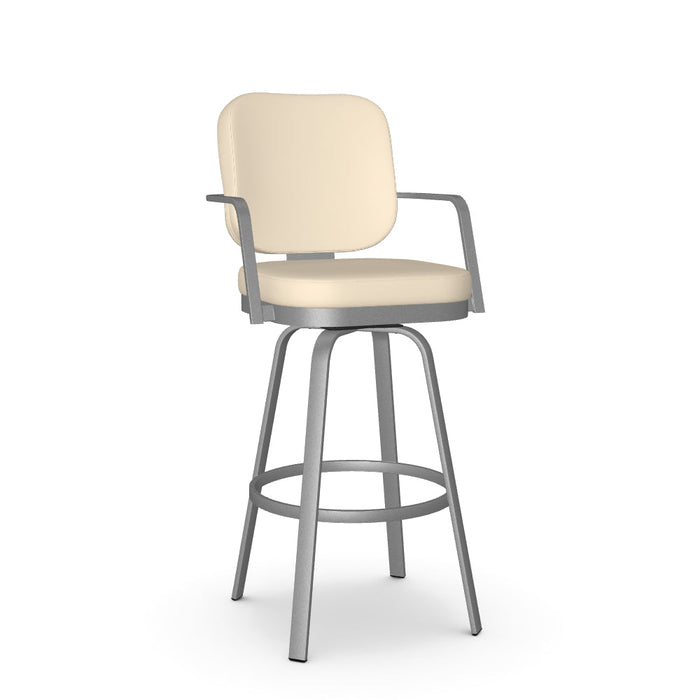 Dorsey Swivel Bar Stool -Upholstered