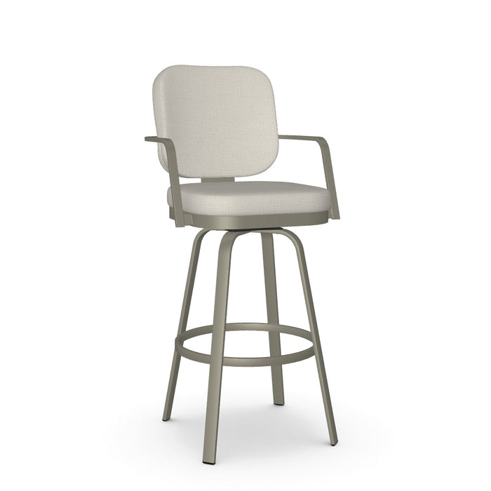 Dorsey Swivel Bar Stool -Upholstered