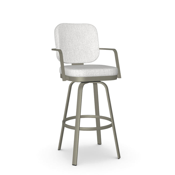 Dorsey Swivel Bar Stool -Upholstered