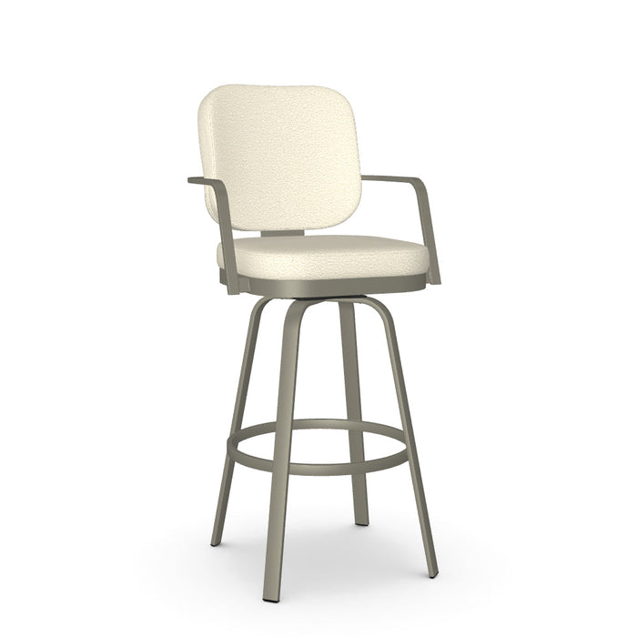 Dorsey Swivel Bar Stool -Upholstered