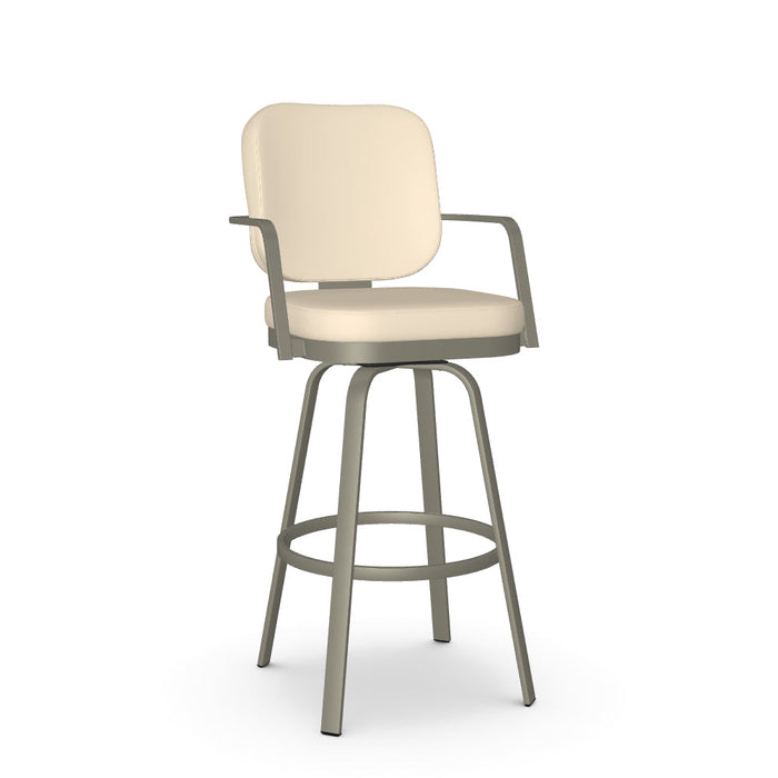Dorsey Swivel Bar Stool -Upholstered