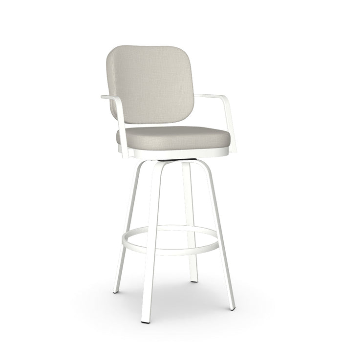 Dorsey Swivel Bar Stool -Upholstered