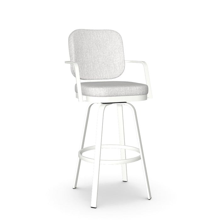 Dorsey Swivel Bar Stool -Upholstered