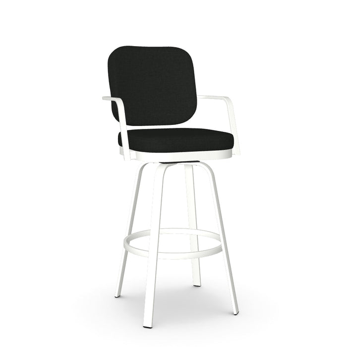 Dorsey Swivel Bar Stool -Upholstered