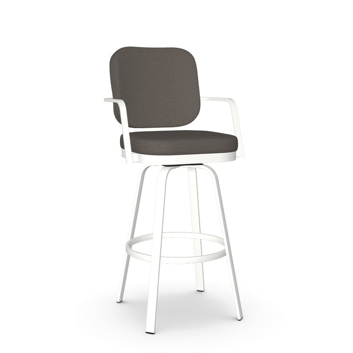 Dorsey Swivel Bar Stool -Upholstered