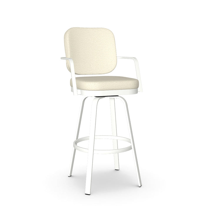 Dorsey Swivel Bar Stool -Upholstered