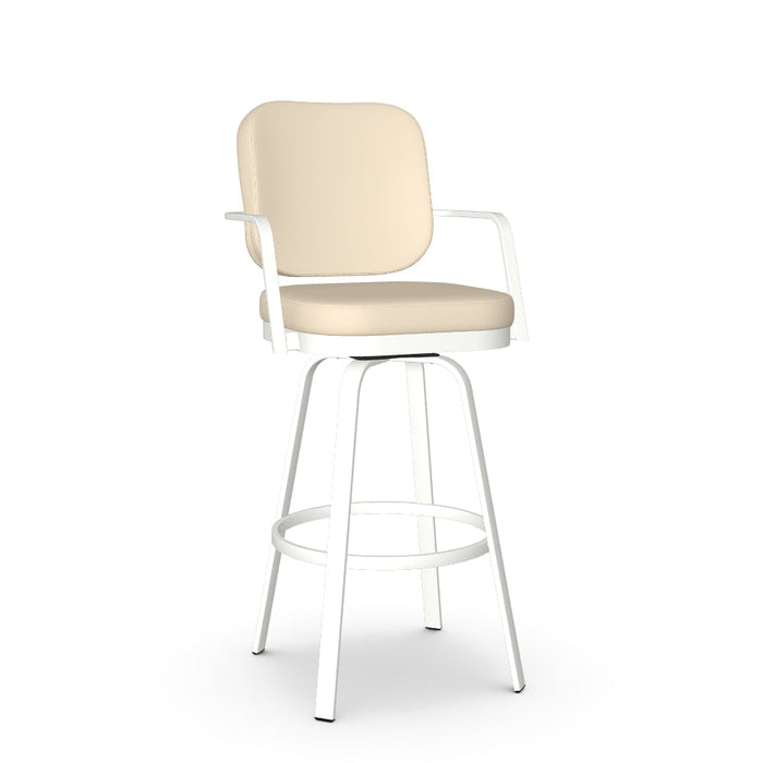 Dorsey Swivel Bar Stool -Upholstered
