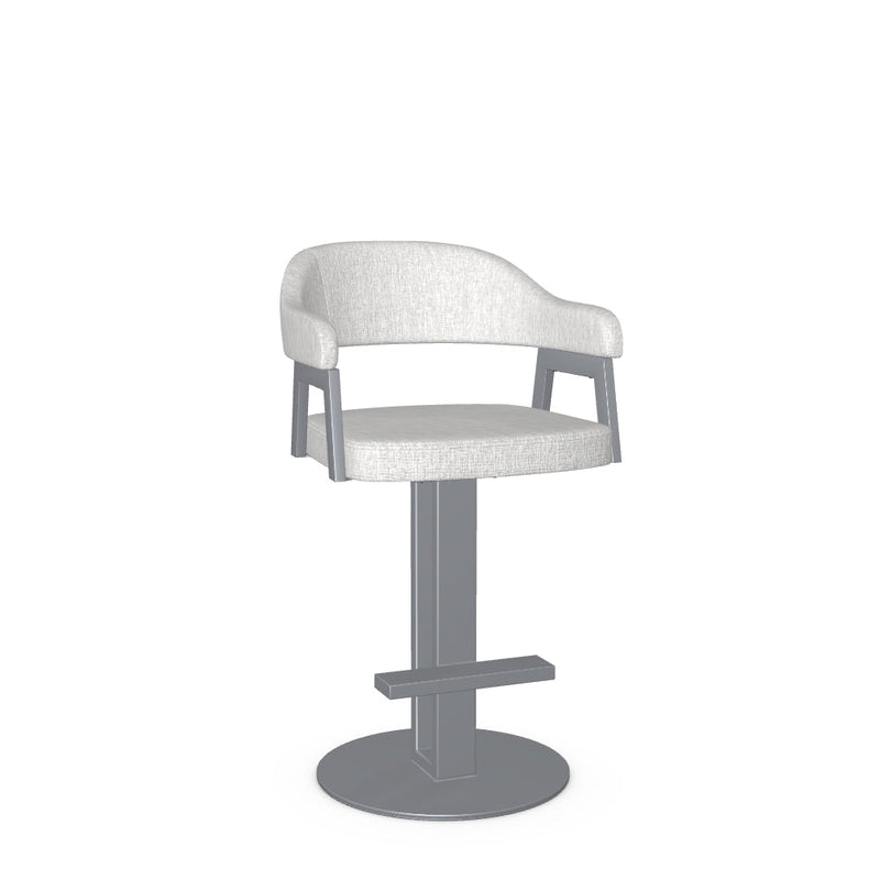 Jayden Swivel Counter Stool -Upholstered