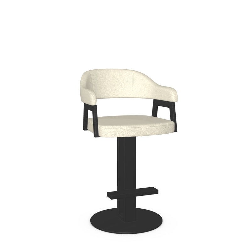 Jayden Swivel Counter Stool -Upholstered