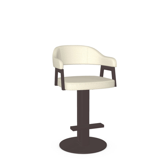 Jayden Swivel Counter Stool -Upholstered