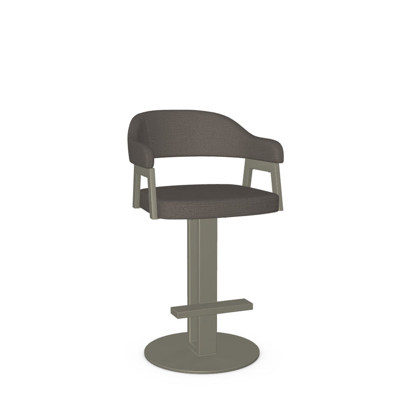 Jayden Swivel Counter Stool -Upholstered