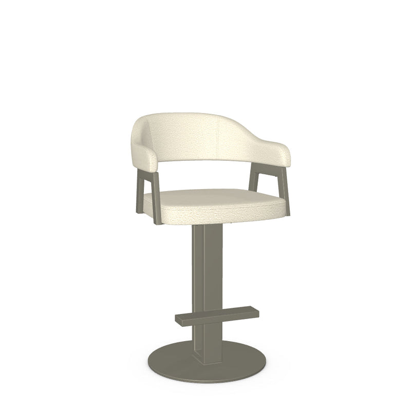 Jayden Swivel Counter Stool -Upholstered