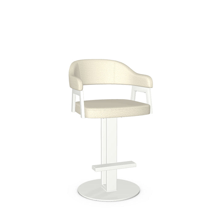Jayden Swivel Counter Stool -Upholstered