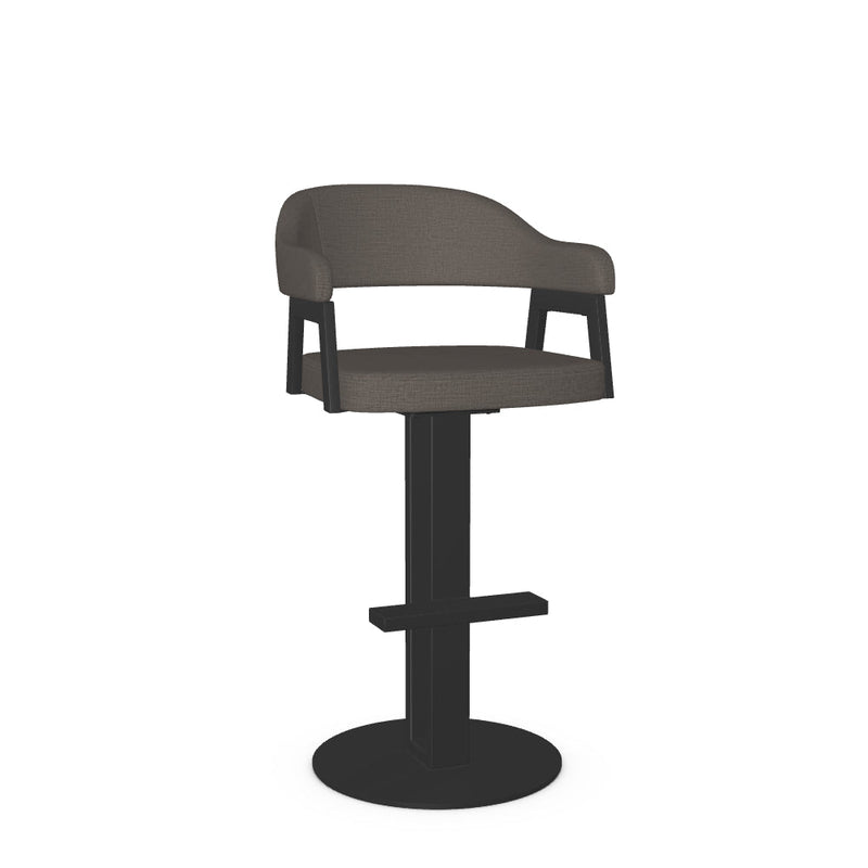 Jayden Swivel Bar Stool -Upholstered
