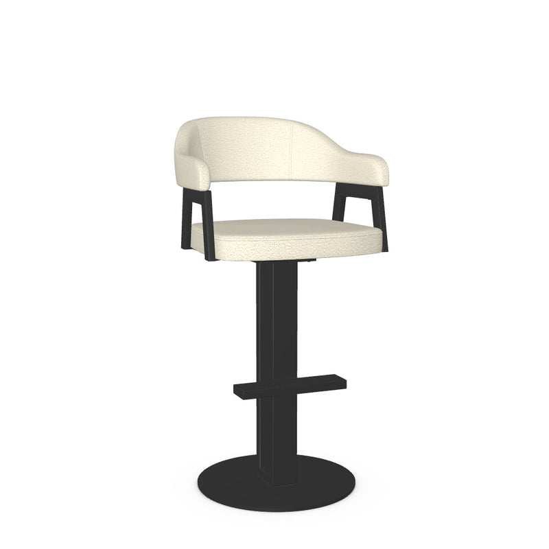 Jayden Swivel Bar Stool -Upholstered