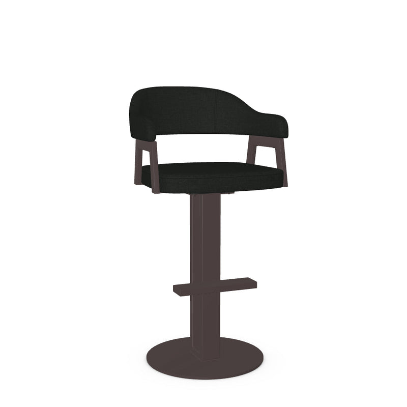 Jayden Swivel Bar Stool -Upholstered