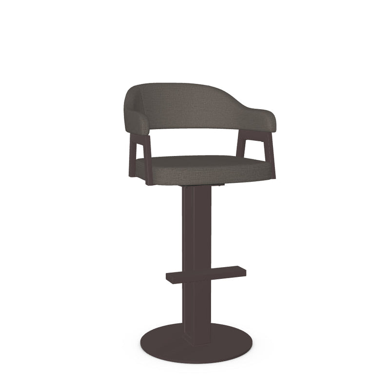 Jayden Swivel Bar Stool -Upholstered