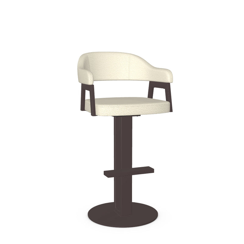 Jayden Swivel Bar Stool -Upholstered