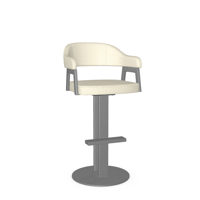Jayden Swivel Bar Stool -Upholstered