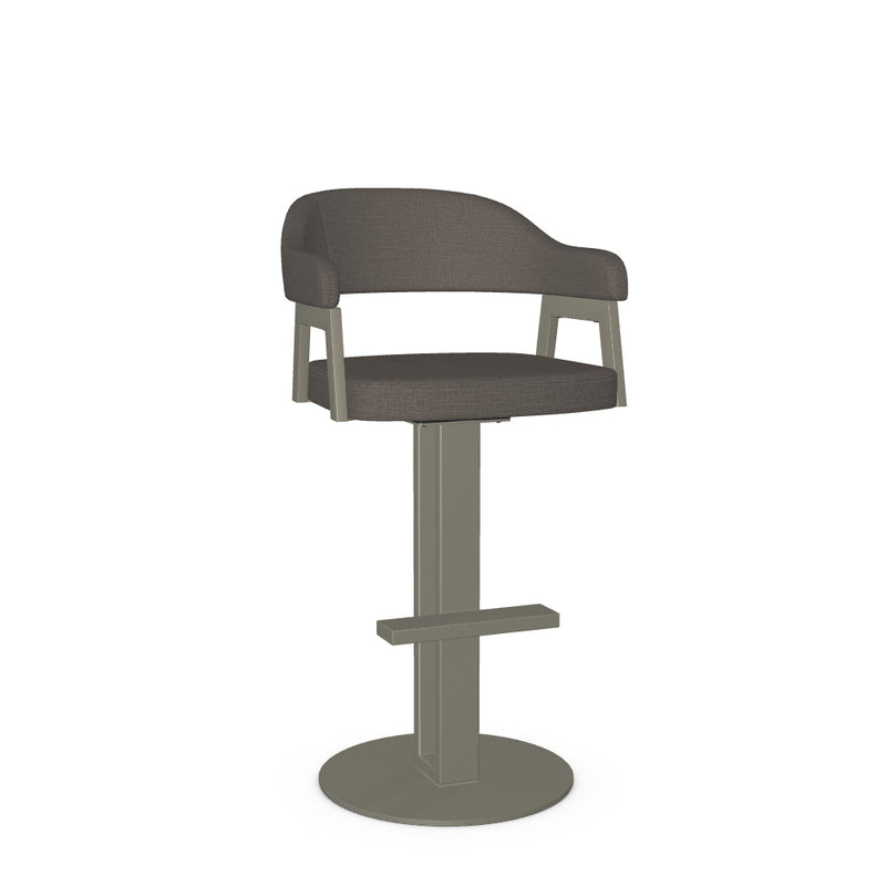 Jayden Swivel Bar Stool -Upholstered