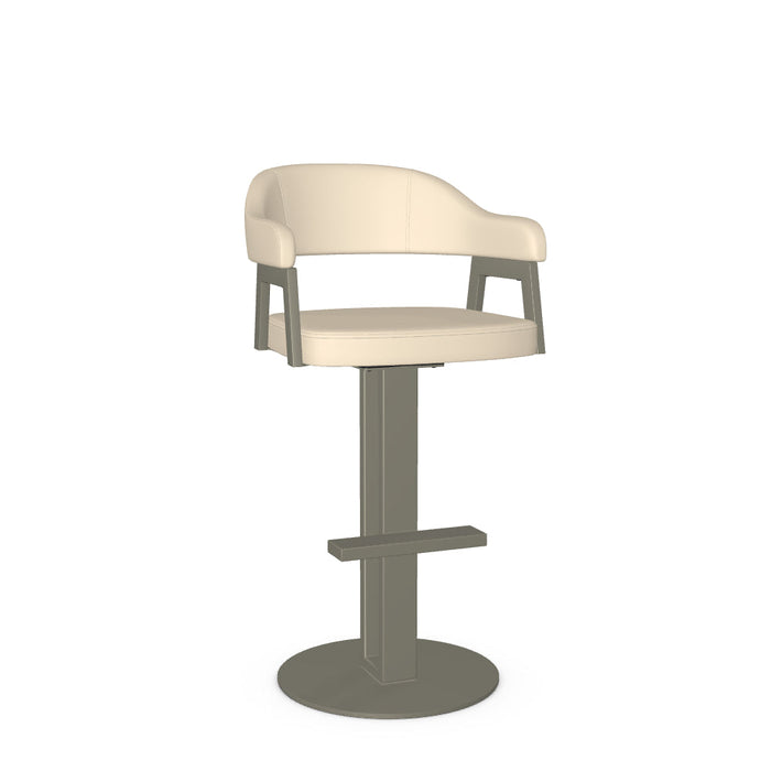 Jayden Swivel Bar Stool -Upholstered