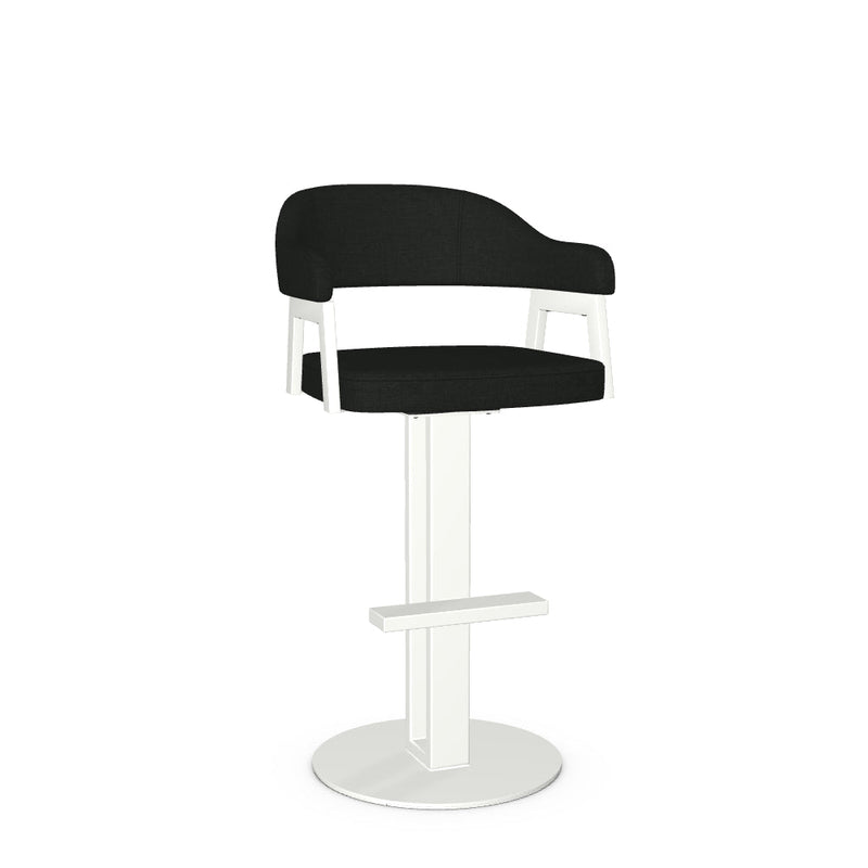 Jayden Swivel Bar Stool -Upholstered