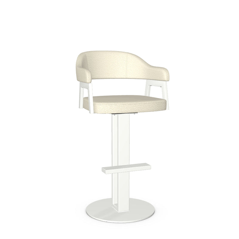 Jayden Swivel Bar Stool -Upholstered