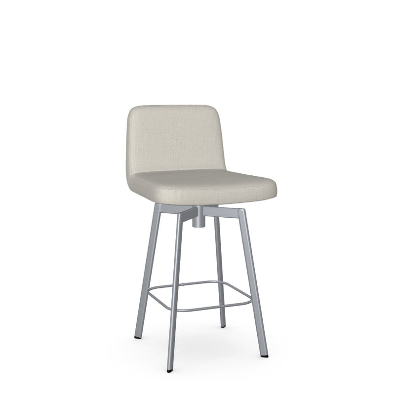 Tully Swivel Counter Stool -Upholstered