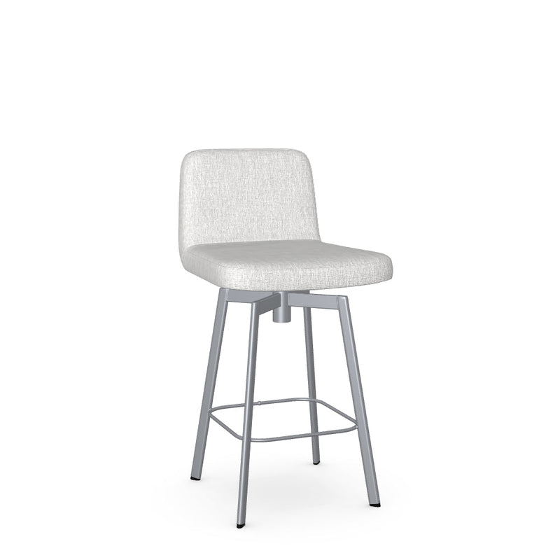 Tully Swivel Counter Stool -Upholstered