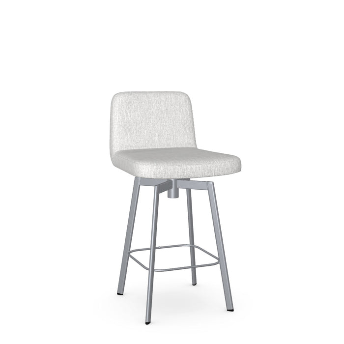 Tully Swivel Counter Stool -Upholstered