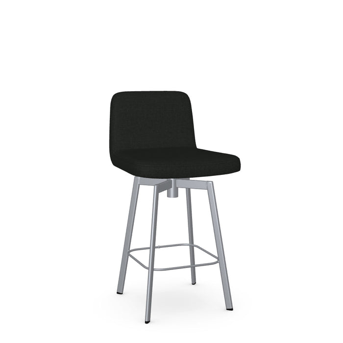 Tully Swivel Counter Stool -Upholstered
