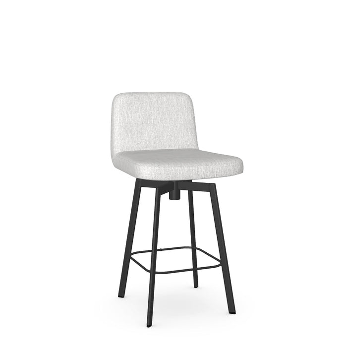 Tully Swivel Counter Stool -Upholstered