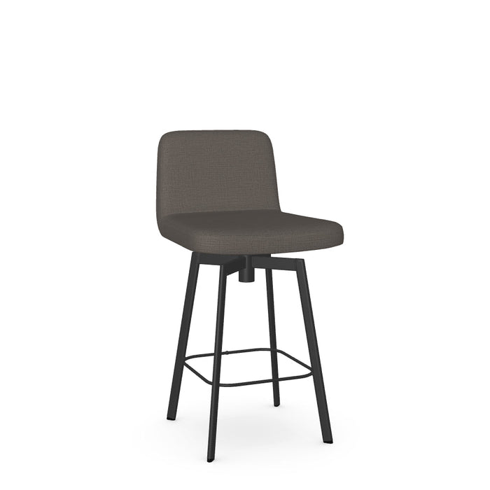 Tully Swivel Counter Stool -Upholstered