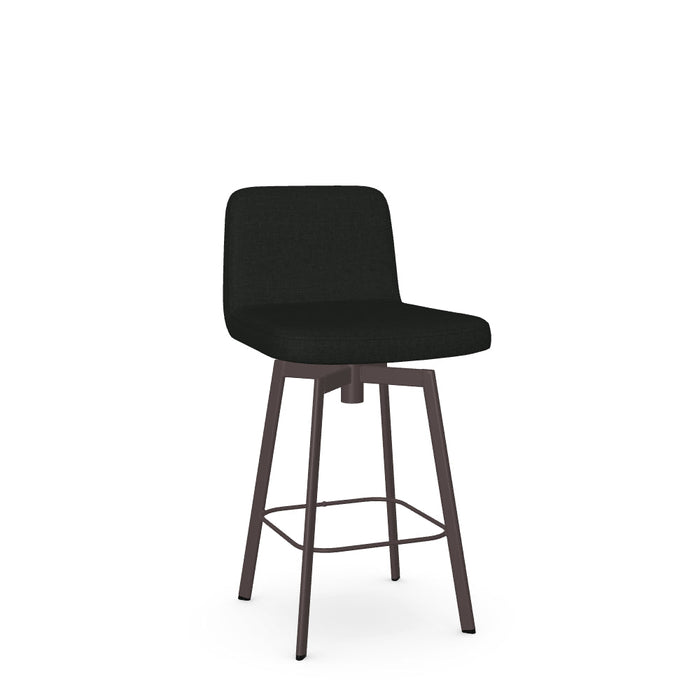 Tully Swivel Counter Stool -Upholstered