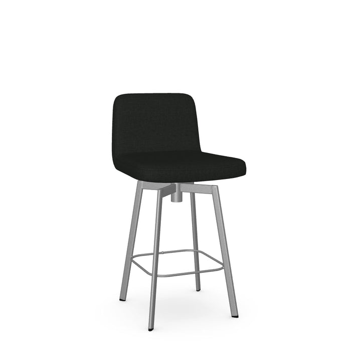 Tully Swivel Counter Stool -Upholstered