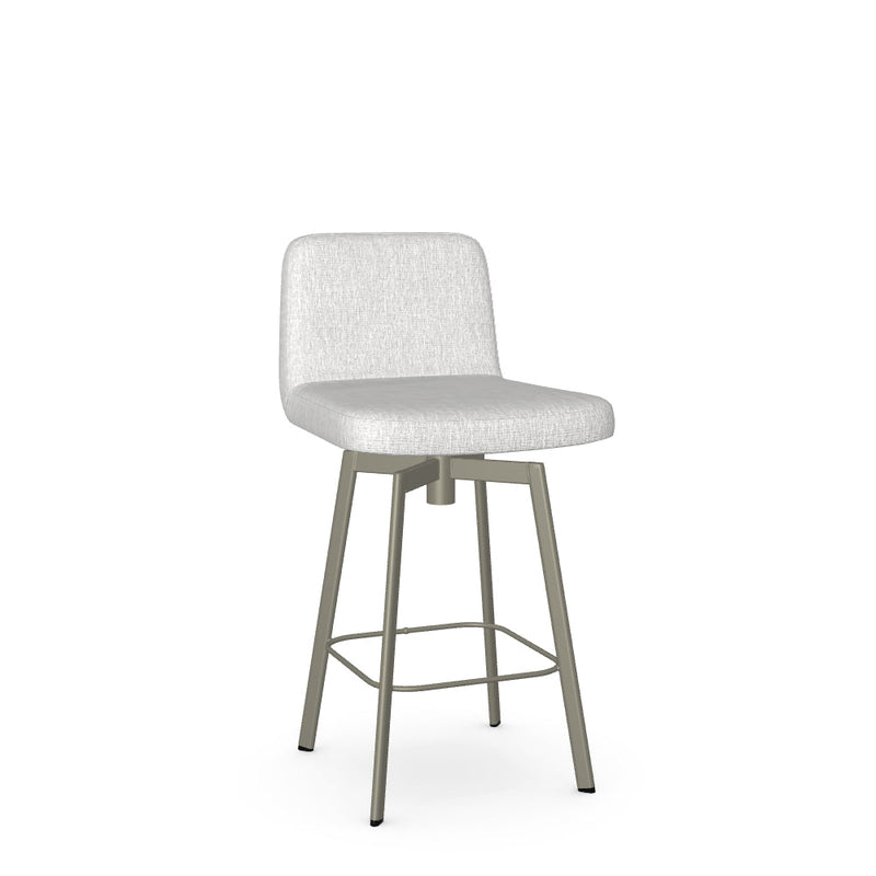 Tully Swivel Counter Stool -Upholstered
