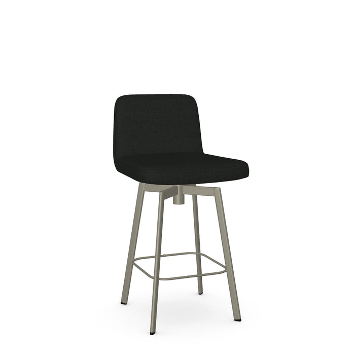 Tully Swivel Counter Stool -Upholstered