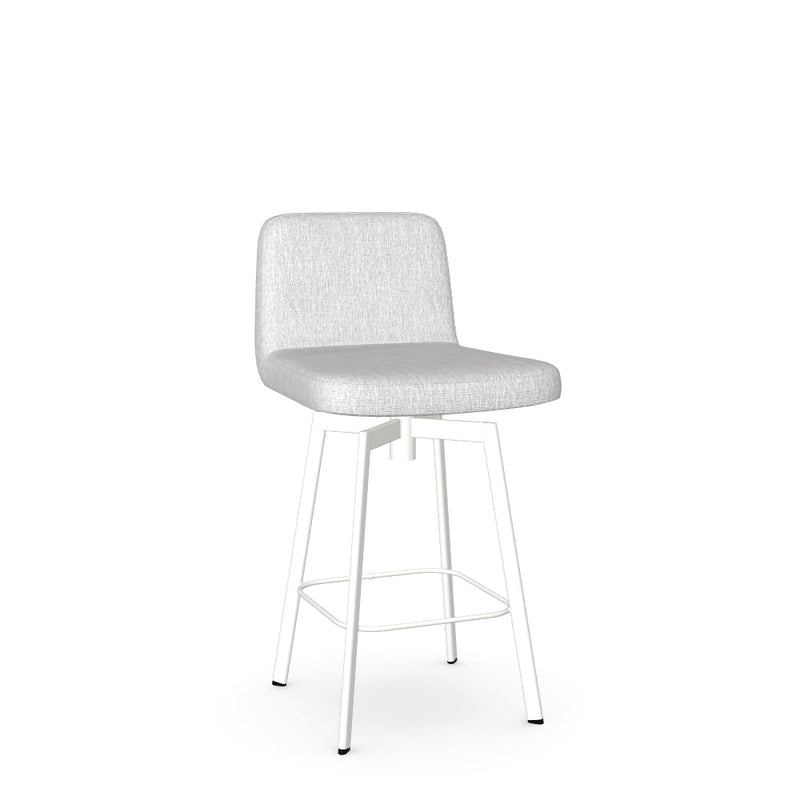 Tully Swivel Counter Stool -Upholstered