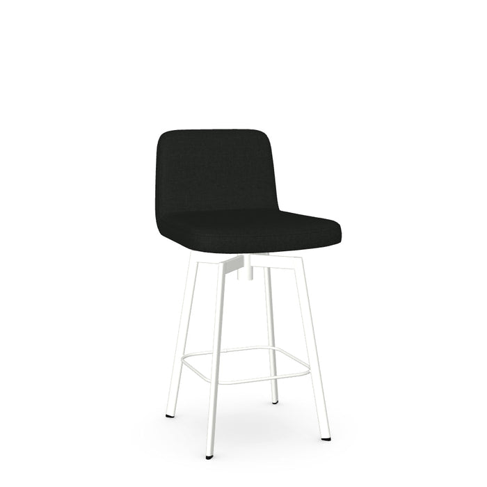 Tully Swivel Counter Stool -Upholstered