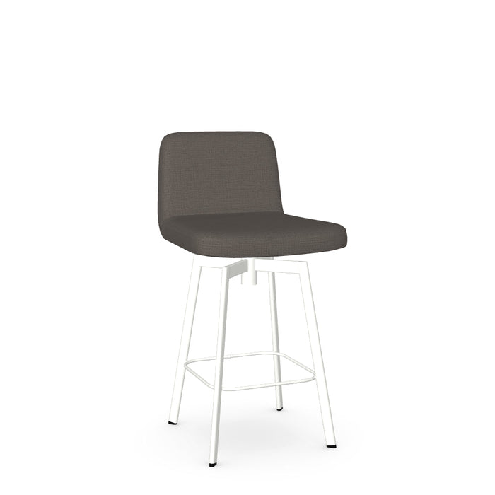 Tully Swivel Counter Stool -Upholstered