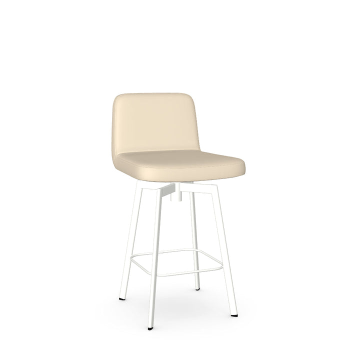 Tully Swivel Counter Stool -Upholstered