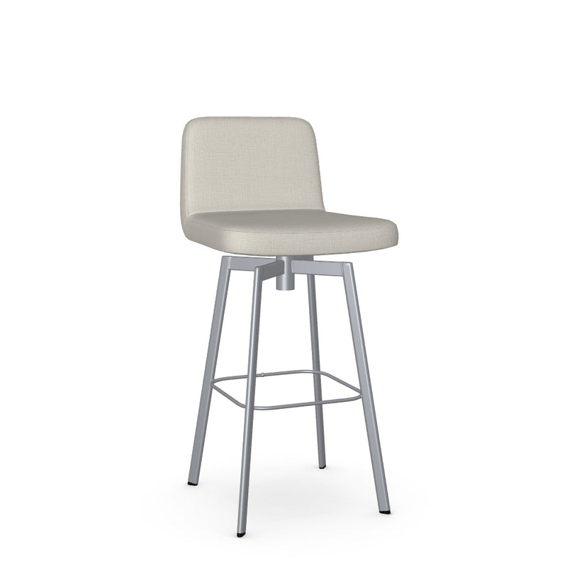 Tully Swivel Bar Stool -Upholstered