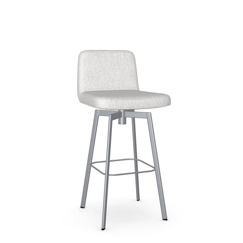 Tully Swivel Bar Stool -Upholstered