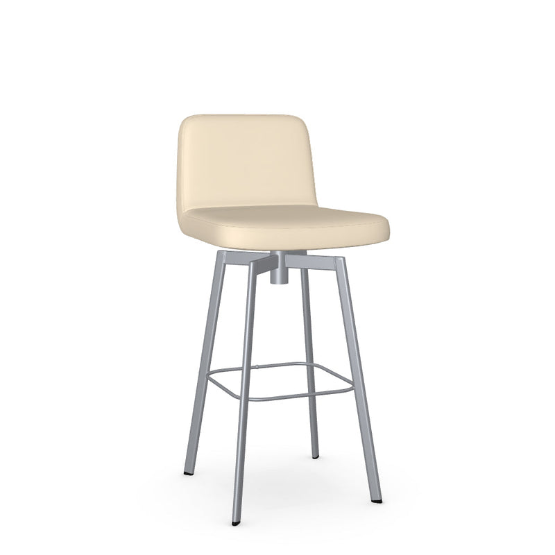 Tully Swivel Bar Stool -Upholstered